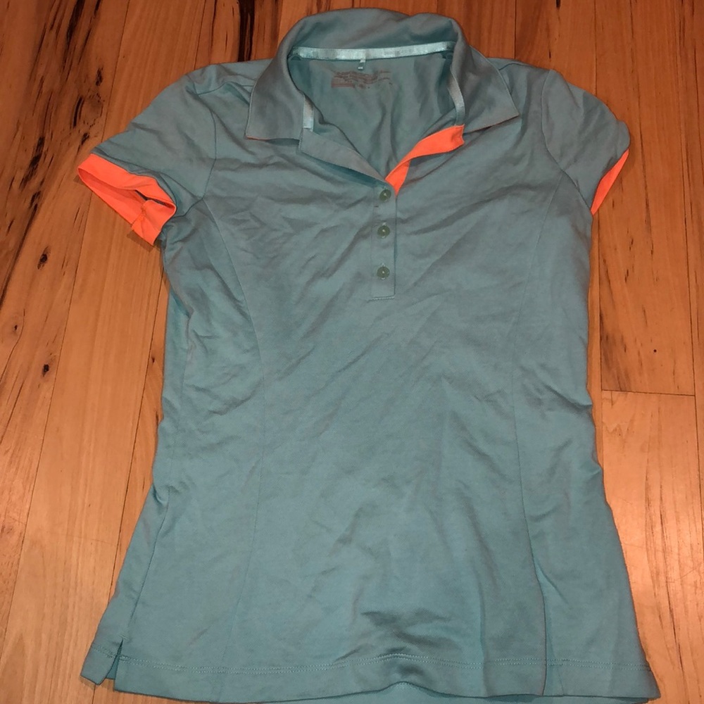 Nike athletic collard shirt